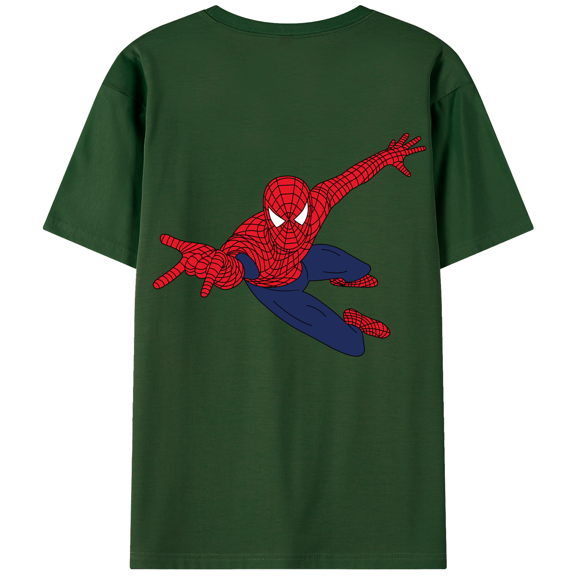 （画像用） アベンジャーズ The Avengers 綿100％半袖Tシャツ（背面プリント）